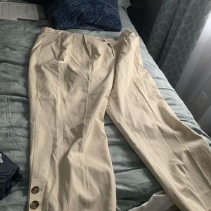 Banana Republic trousers BR Harbison new with tags lined 97% cotton 3% elastane